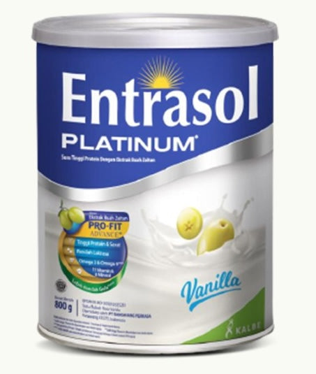 ENTRASOL PLATINUM VANILLA 800grx12