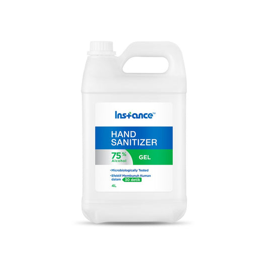 Instance Hand Sanitizer Gel Alcohol 75% 2x4L