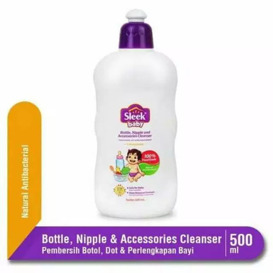 Sleek Baby Bottle Nipple & Accessories Cleanser Botol 12x500ml