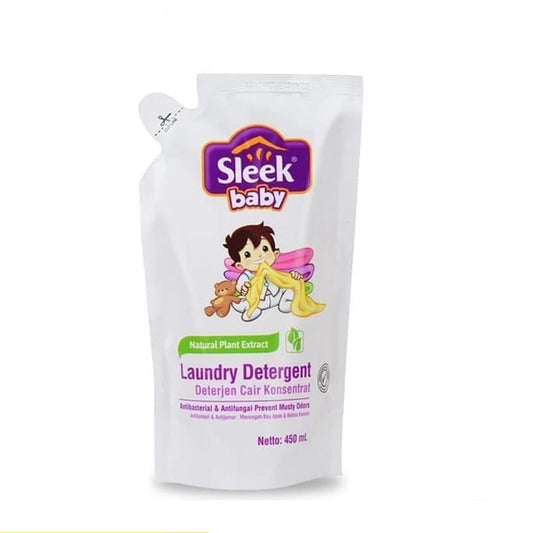 Sleek Baby Laundry Detergent Pouch 12x450ml