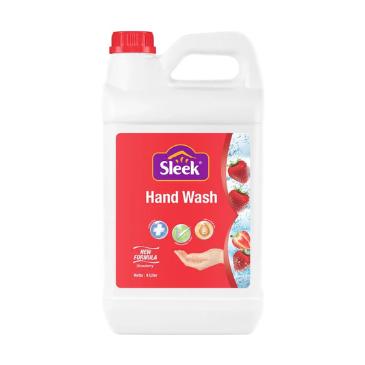 Sleek Hand Wash Strawberry 2x4L