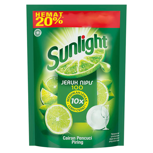 Sunlight Lime Pouch 12x420ml