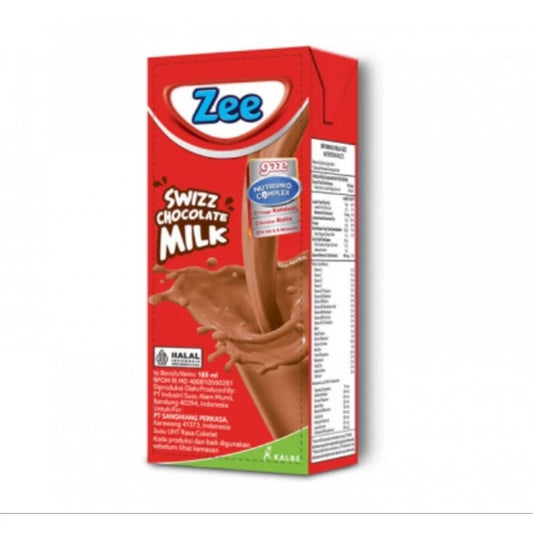 Zee UHT Swizz Chocolate Milk 24x185ml